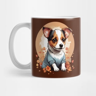 Cute Jack Russell Puppy Mug